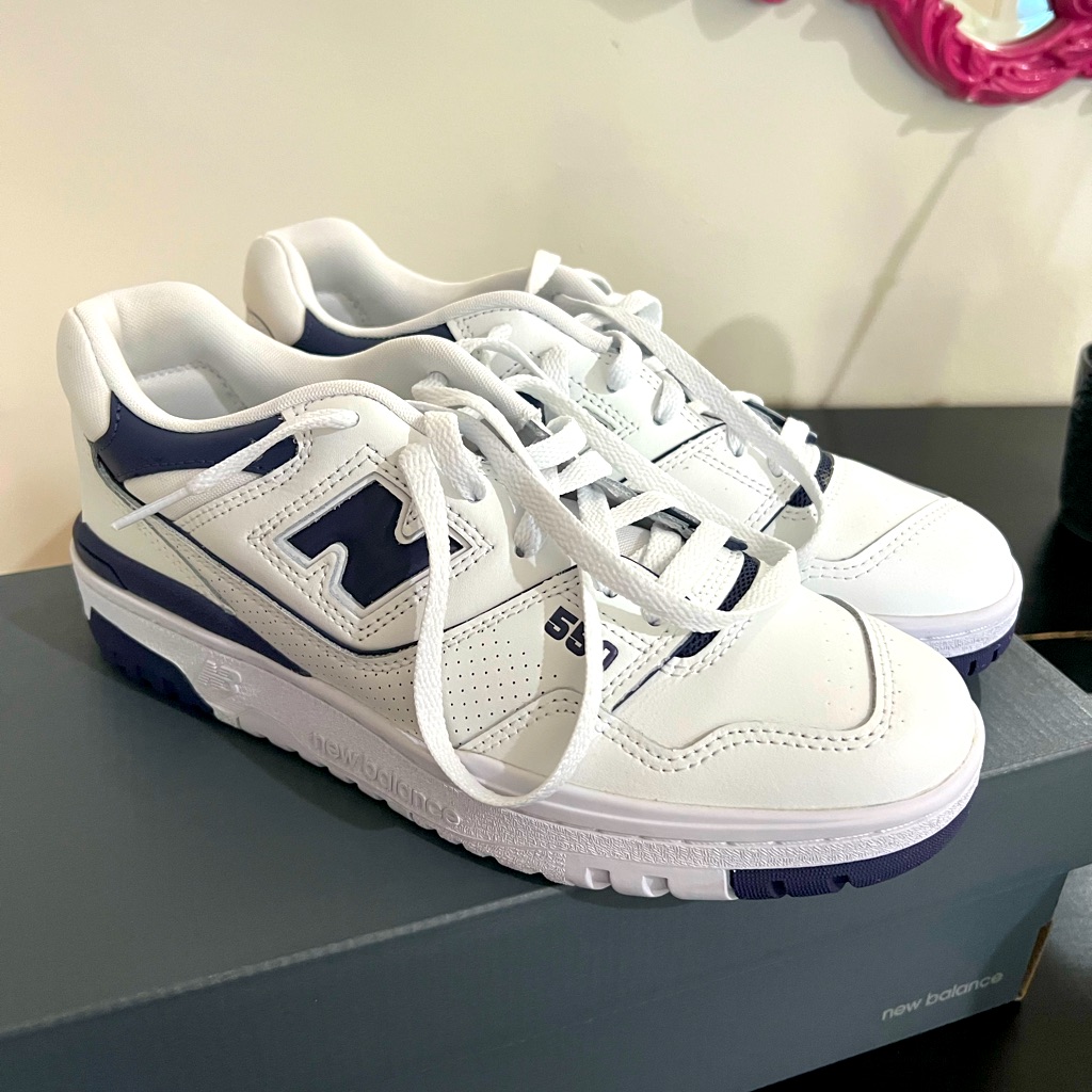 Brand New New Balance 550 Leather Sneakers